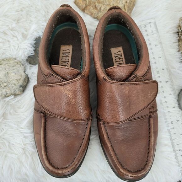Streetcars chunky wide comfort loafers brown main image 9